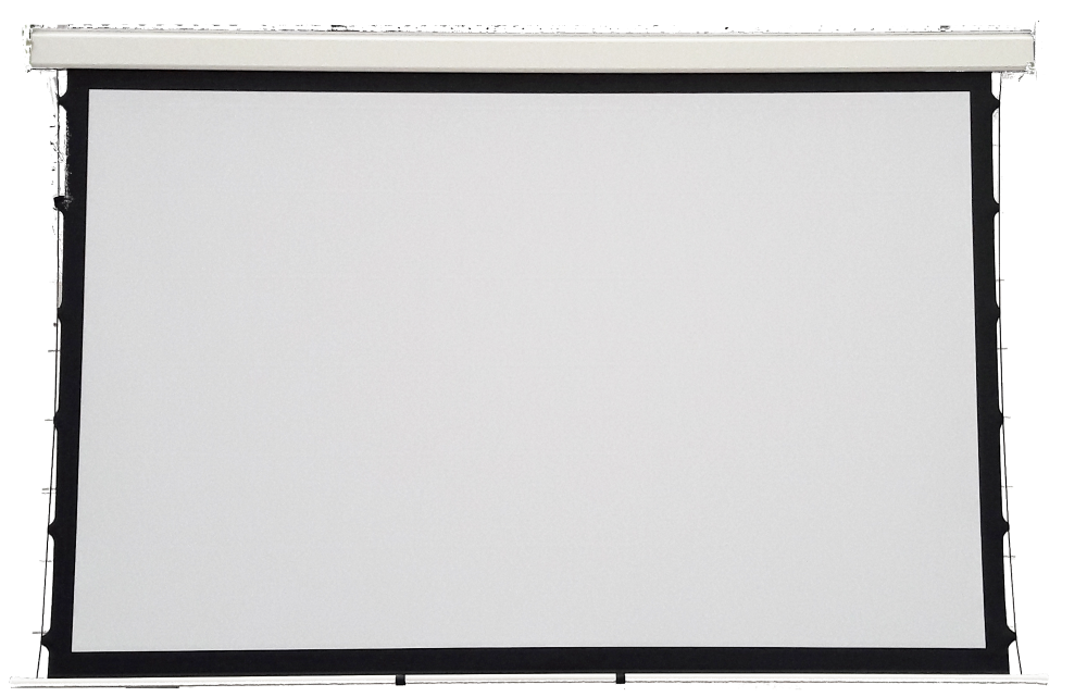 מסך הקרנה חשמלי עם מותחנים LUXI WHITE SCREEN TENS מסך הקרנה חשמלי עם מותחנים LUXI WHITE SCREEN TENS