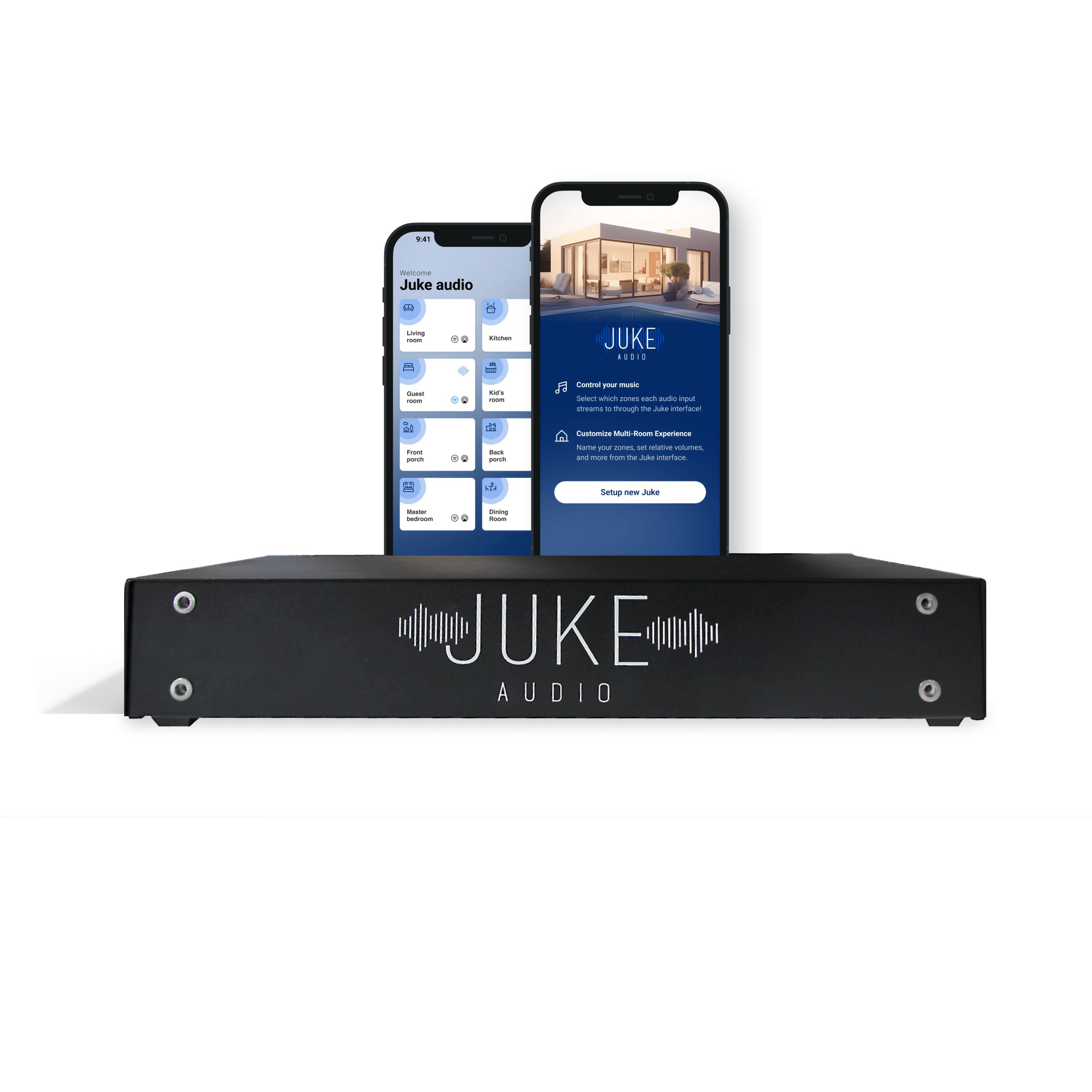 מגבר רשת 6 אזורים JUKE AUDIO JUKE-6 מגבר רשת 6 אזורים JUKE AUDIO JUKE-6