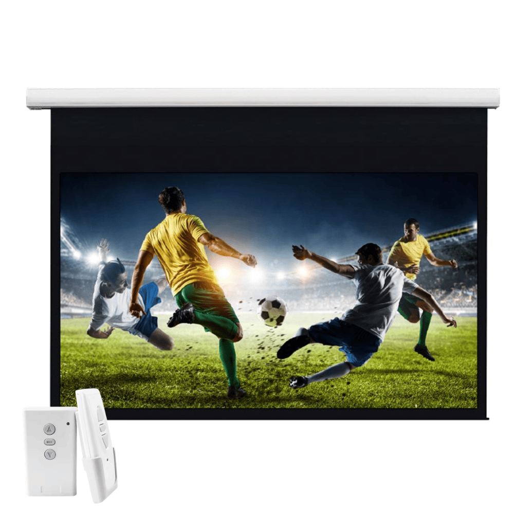 מסך חשמלי למקרן כולל שלט RF בגודל 244X244 ס"מ SINOSCREEN ERF244X244 מסך חשמלי למקרן כולל שלט RF בגודל 244X244 ס"מ SINOSCREEN ERF244X244
